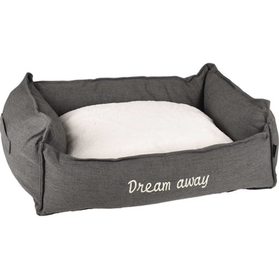FLAMINGO FLAMINGO Hondenbed met rits Dream Away 90x70 cm grijs