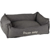 FLAMINGO FLAMINGO Hondenbed met rits Dream Away 90x70 cm grijs