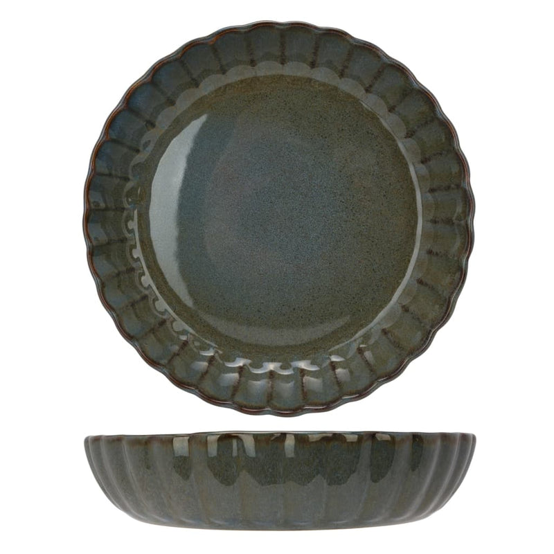 Cosy Trendy Cosy Trendy Bord Astera 2 st diep Ø21,7 cm oceaankleurig