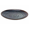 Cosy Trendy Cosy Trendy Dessertbord Atlantis 6 st cirkelpatroon Ø21,5 cm blauw