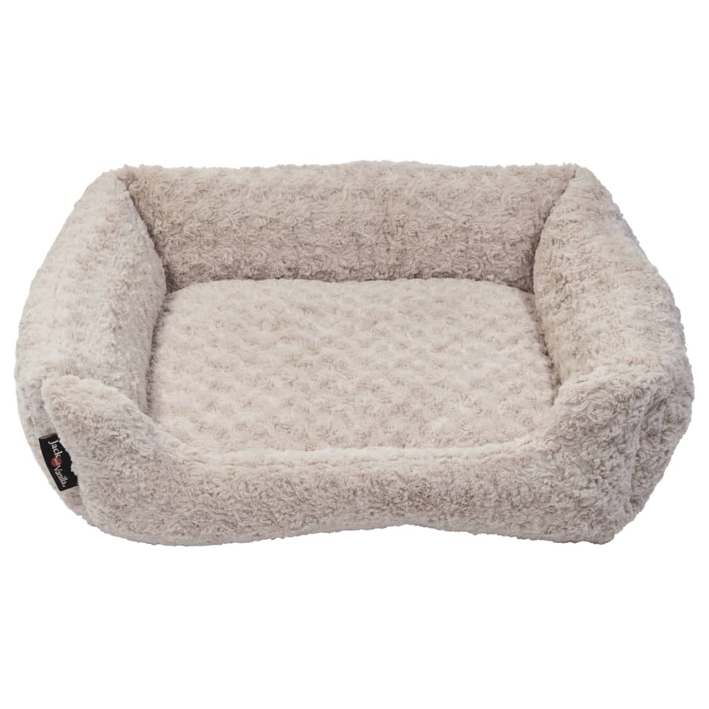 Jack and Vanilla Jack and Vanilla Huisdierenbank Softy S 60x52x18 cm rosette beige