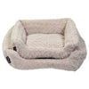 Jack and Vanilla Jack and Vanilla Huisdierenbank Softy S 60x52x18 cm rosette beige