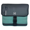 Willex Willex Fietstassen zakelijk 30 L canvas groen en zwart