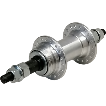 Hzb achternaaf alu freewheel pion vaste as 36 gaats 175 mm
