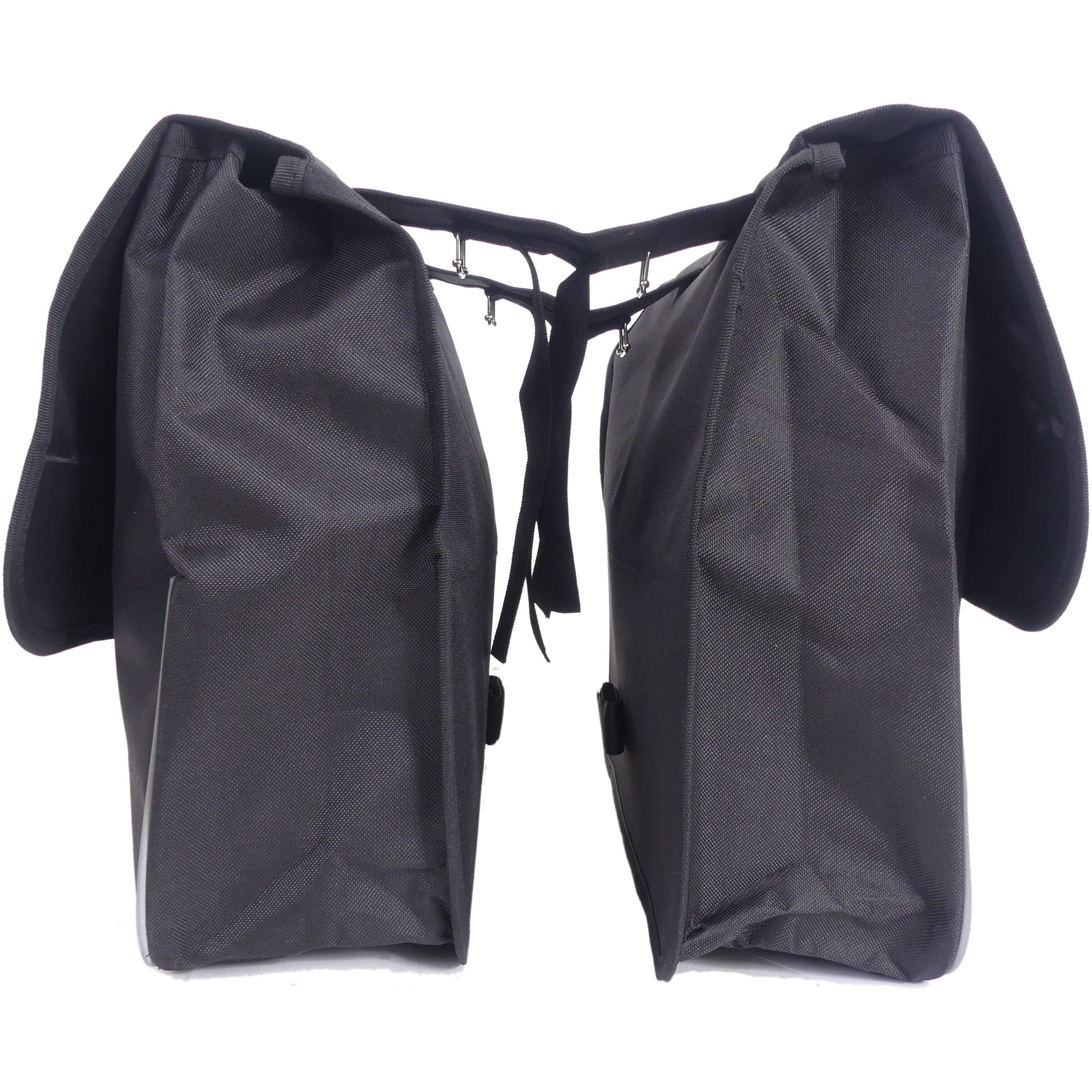 Edge Dubbele fietstas Basic Shopper 32 liter 32 x 38 x 13cm (2x) zwart
