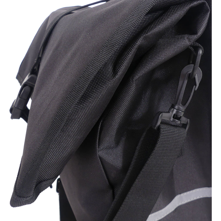 Edge Fietstas Traveller 18 liter 48 x 30 x 15 cm zwart