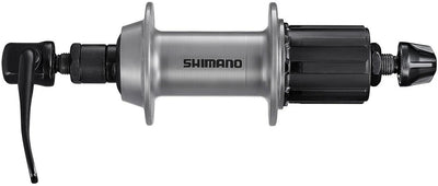 Shimano Achternaaf 8 9 speed FH-TX500 QR 36 gaats zilver