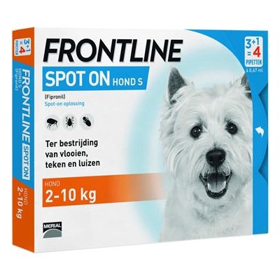 Frontline Hond spot on small