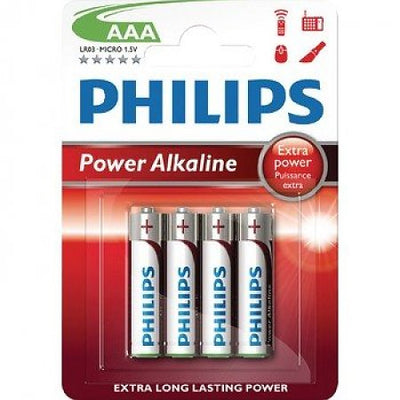 Philips Power alkaline aaa lr03 mini penlite blister 1010