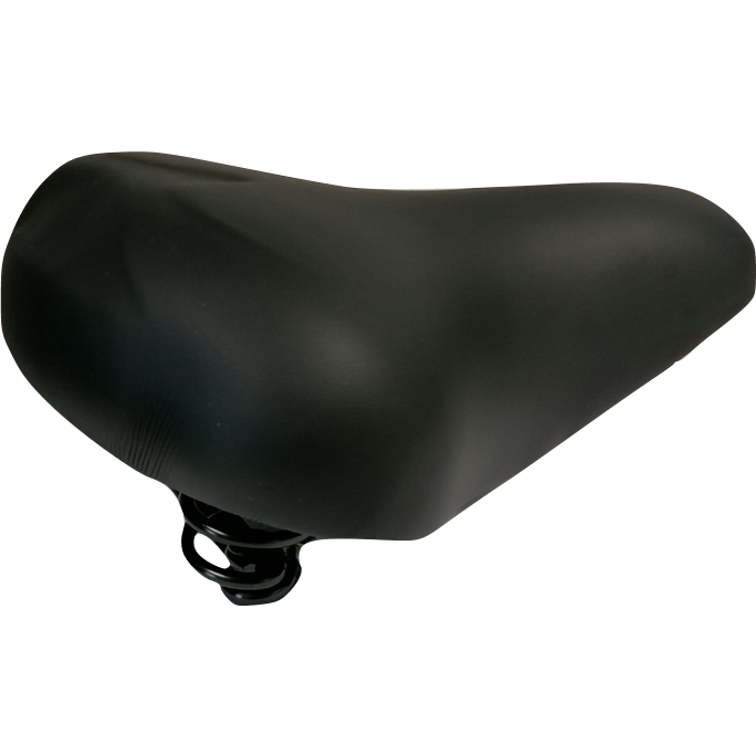 Selle monte grappa 530 max comfort metaal veren zwart met strop