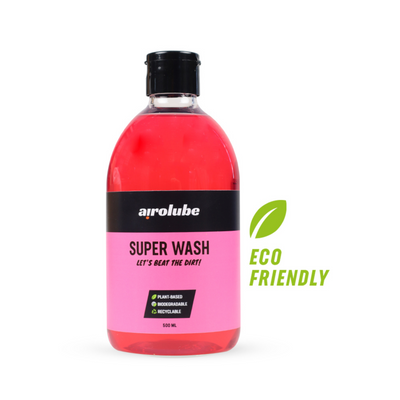 Superwash fiets-autoshampoo 500 ml rood