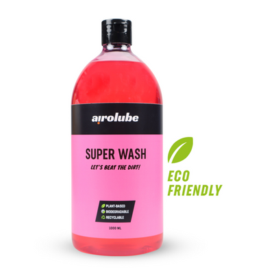 Superwash fiets-autoshampoo 1000 ml rood