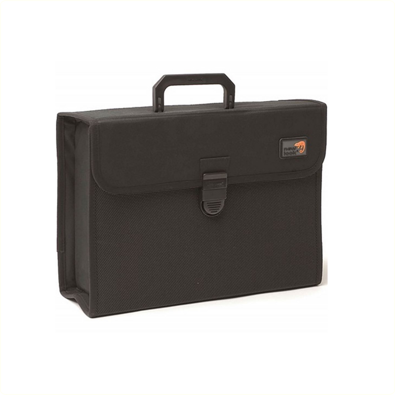 Newlooxs New Pannier enkele tas ,zwart. 1 sluitclip, Afmeting: 36x14x26.5cm, inhoud: 13L