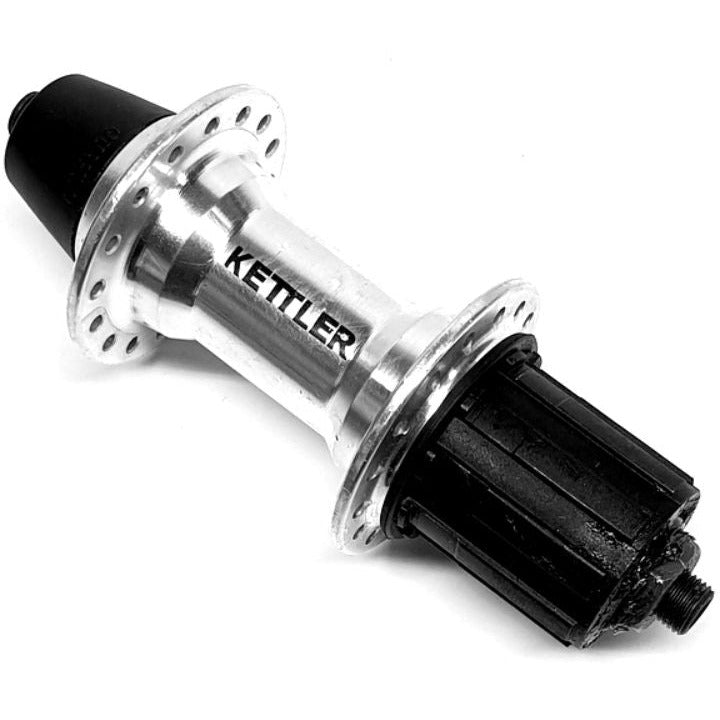 Kettler achternaaf cassette 8 9 10 speed uitval zilver 32 gaats
