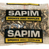 Sapim Spaaknippel velg 13 voor spaak 14 zilver (100 stuks)