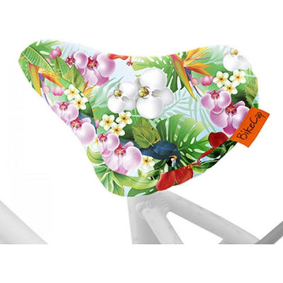 Bikecap Zadeldek Tropical Flower