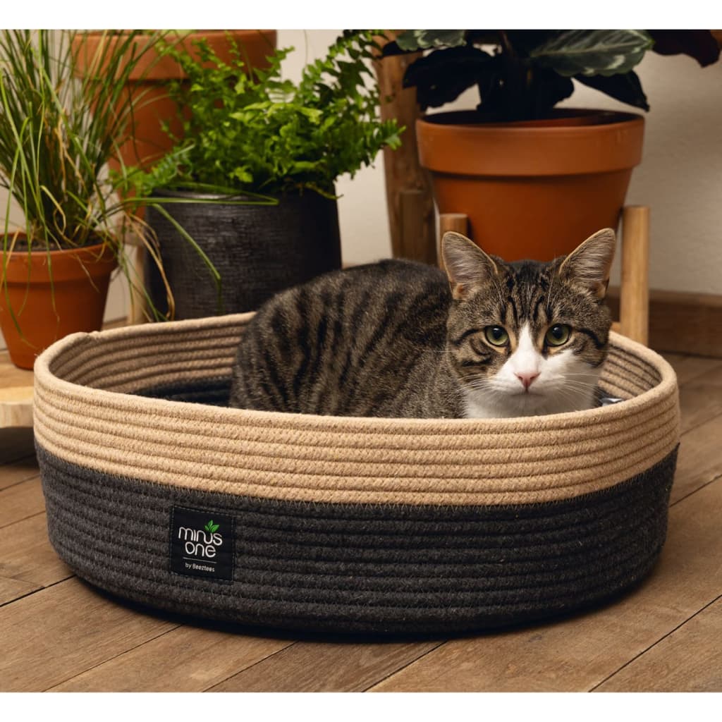 Beeztees Beeztees Kattenmand Minus One Xana 45x14 cm grijs en bruin