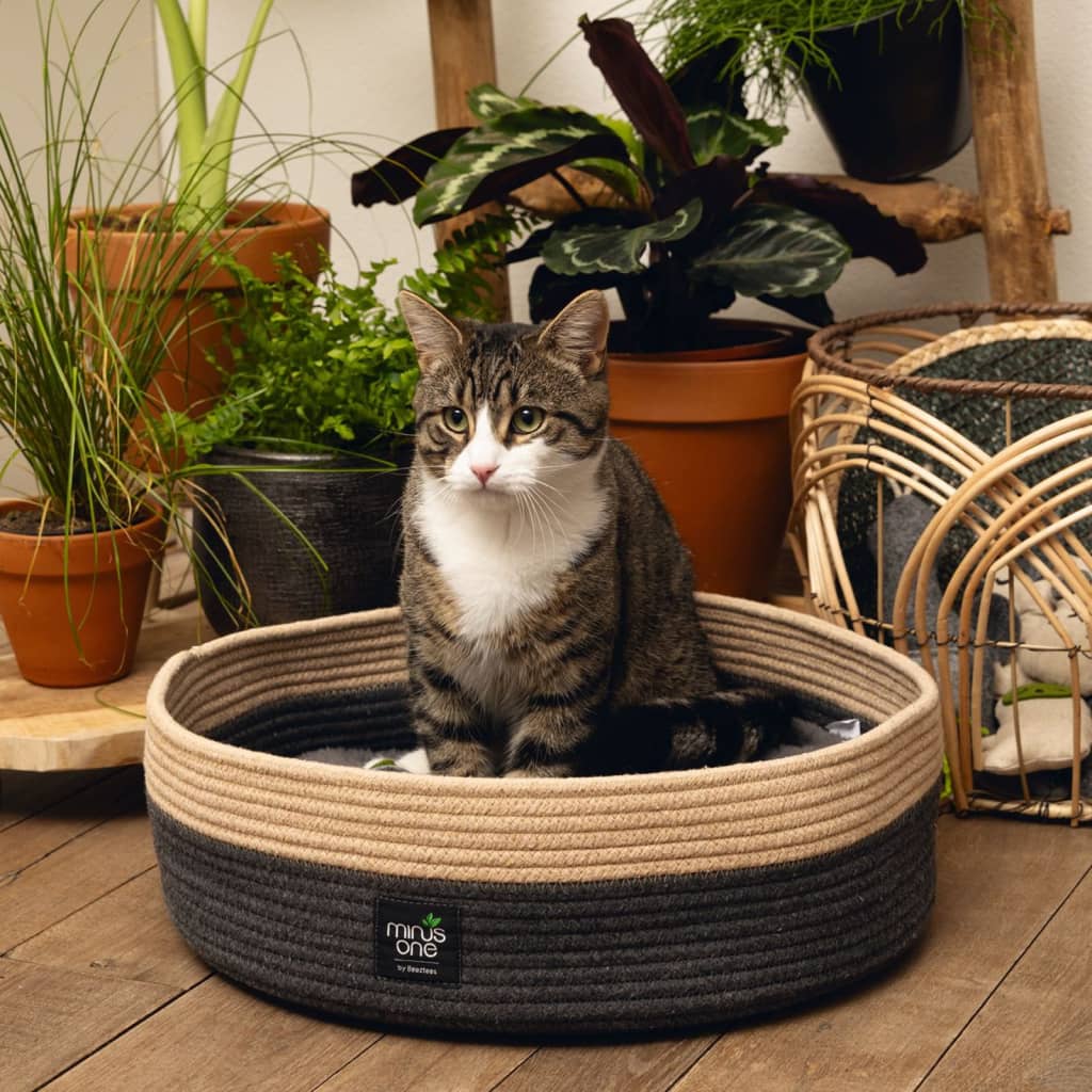 Beeztees Beeztees Kattenmand Minus One Xana 45x14 cm grijs en bruin