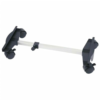 Qlima Qlima Kachelwagentje Chariot 35-57,5 cm zwart en zilverkleurig
