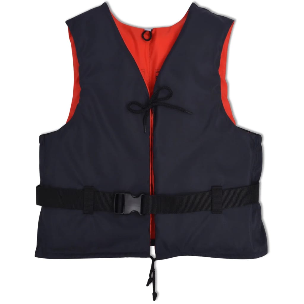 VidaXL Zwemvesten 50 N 30-50 kg marineblauw 4 st