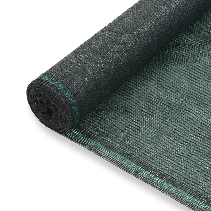 VidaXL Tennisscherm 1,6x50 m HDPE groen