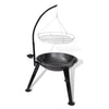 VidaXL Kolenbarbecue hangend rond