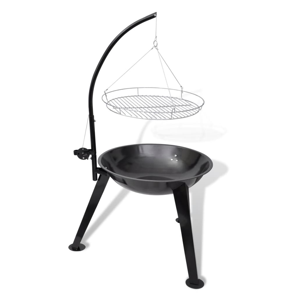 VidaXL Kolenbarbecue hangend rond