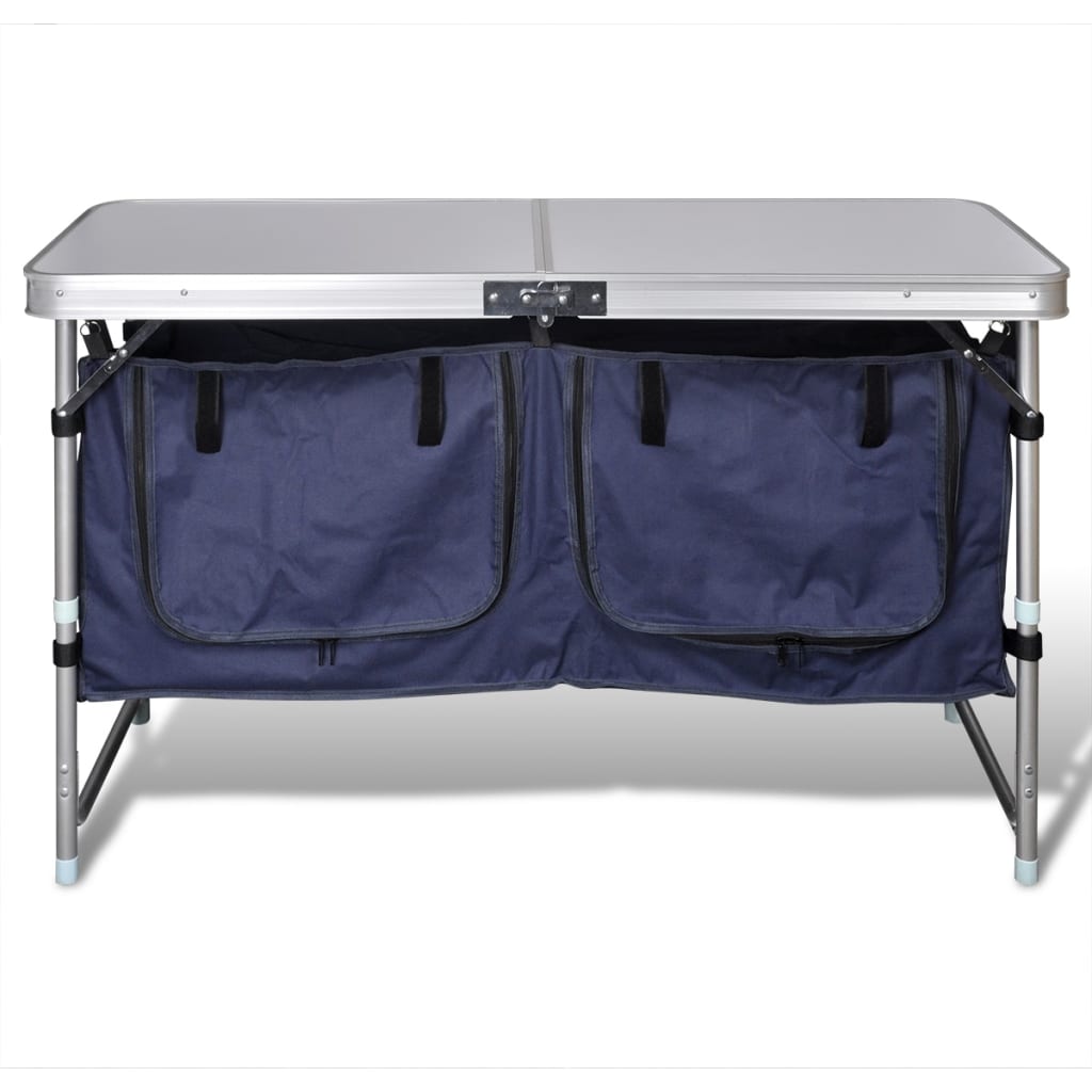 VidaXL Campingkastje met aluminium frame