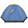 VidaXL Tent 6-persoons blauw en geel