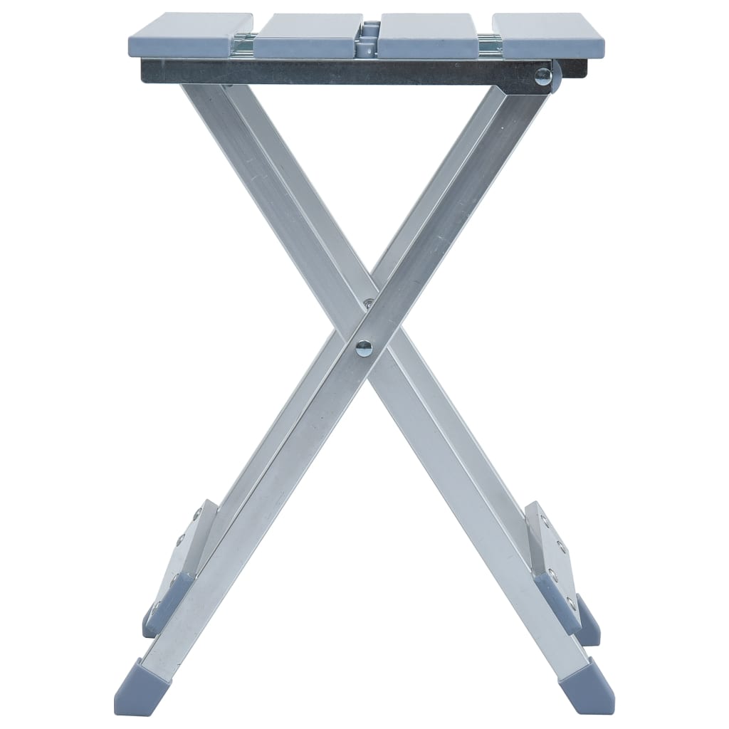 VidaXL Campingkruk 28x26x39 cm aluminium