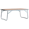 VidaXL Campingtafel inklapbaar 60x40 cm aluminium bruin