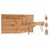 Excellent Houseware Houseware 3-delige Snijplankenset bamboe
