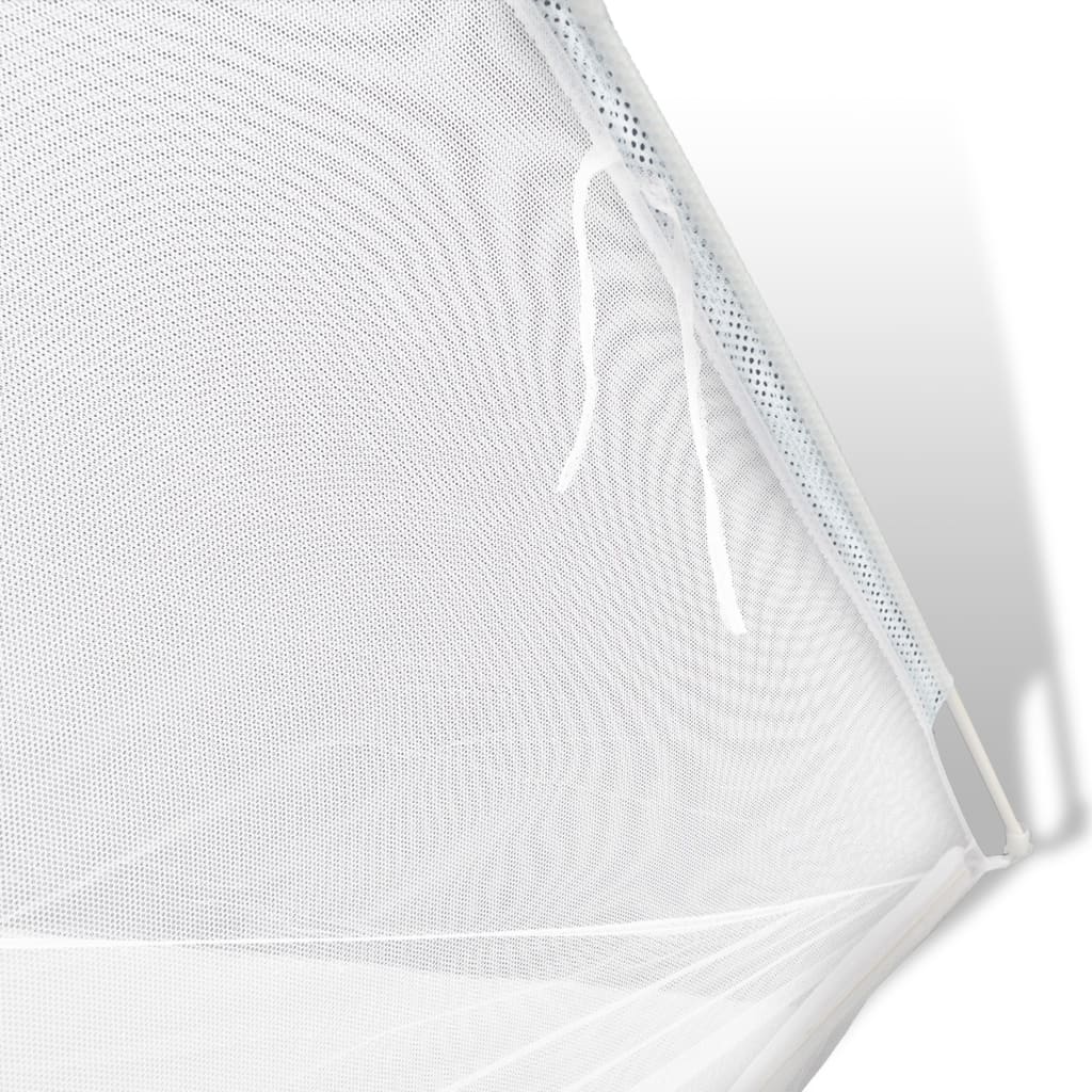 VidaXL Tent 200x150x145 cm glasvezel wit