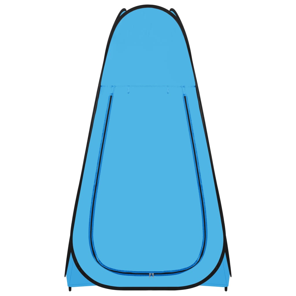 VidaXL Douchetent pop-up blauw