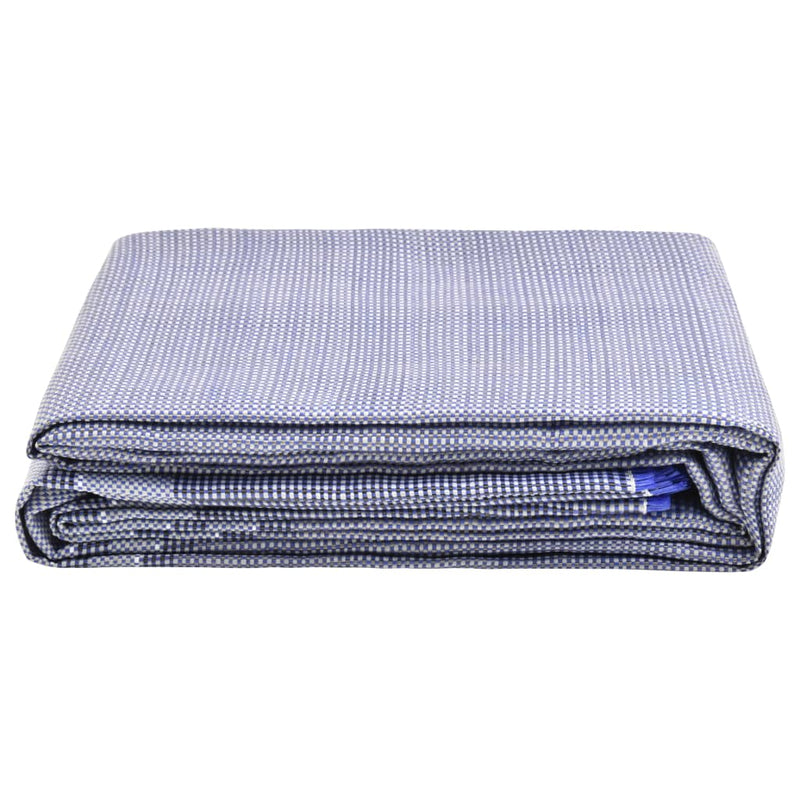 VidaXL Tenttapijt 400x250 cm blauw
