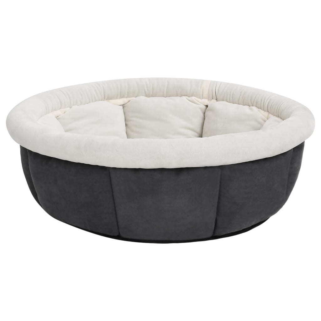 VidaXL Hondenmand 59x59x24 cm grijs
