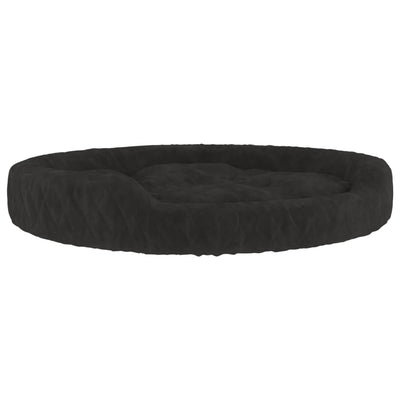 VidaXL Hondenmand 70x55x23 cm pluche zwart