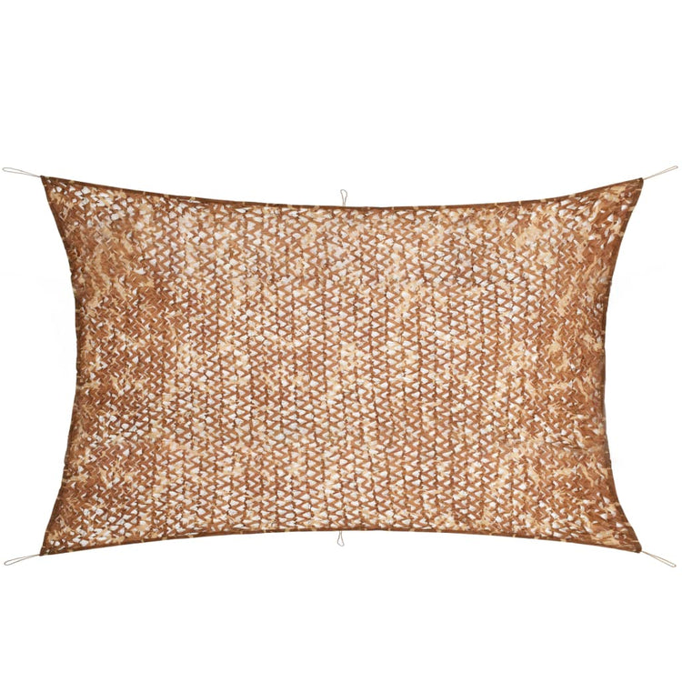 VidaXL Camouflagenet met opbergtas 2x5 m beige