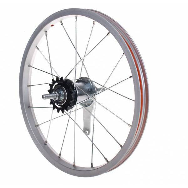 Hzb achterwiel 16 inch etrto 305 remnaaf alu zilver
