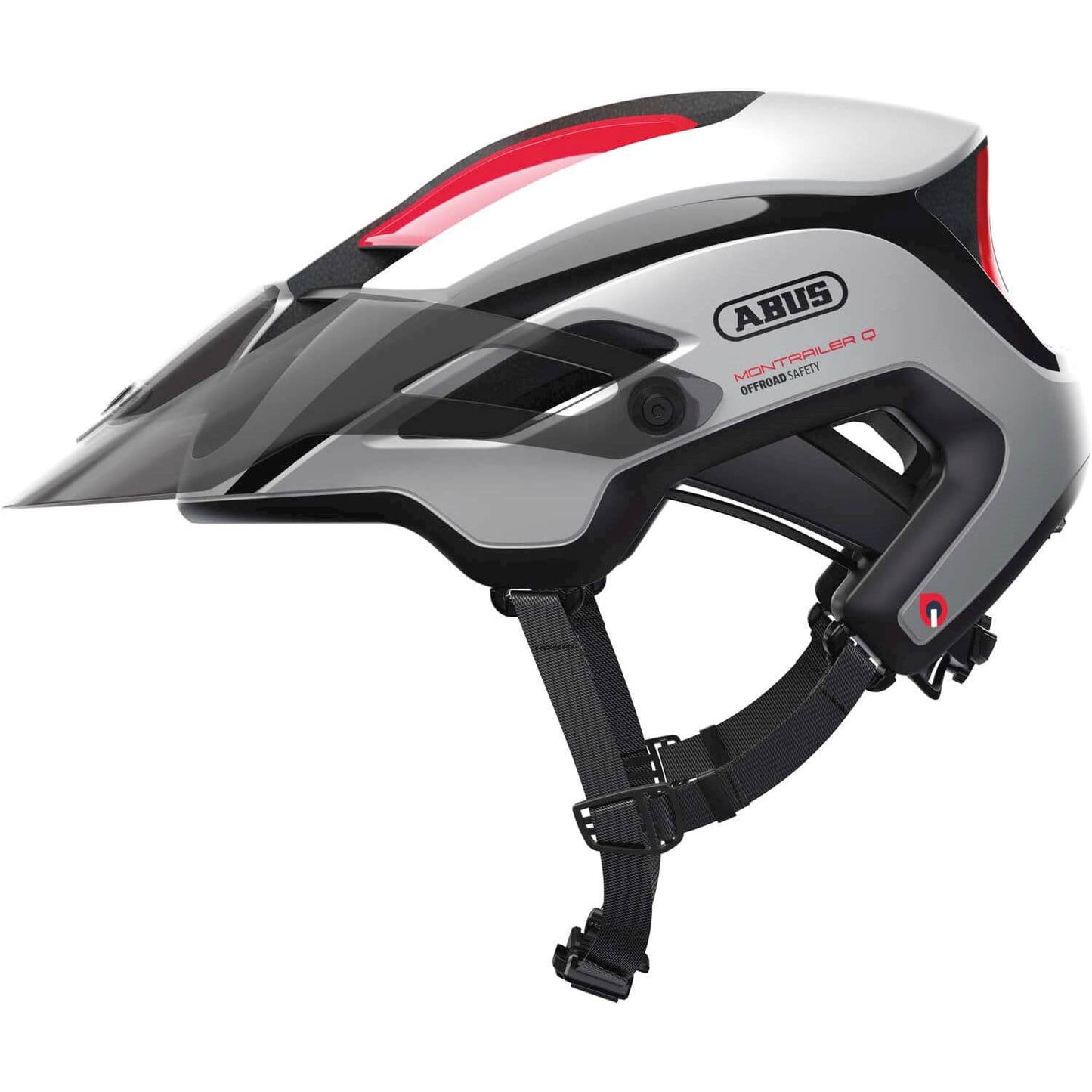 Abus helm Montrailer QUIN polar Wit M 55-58cm