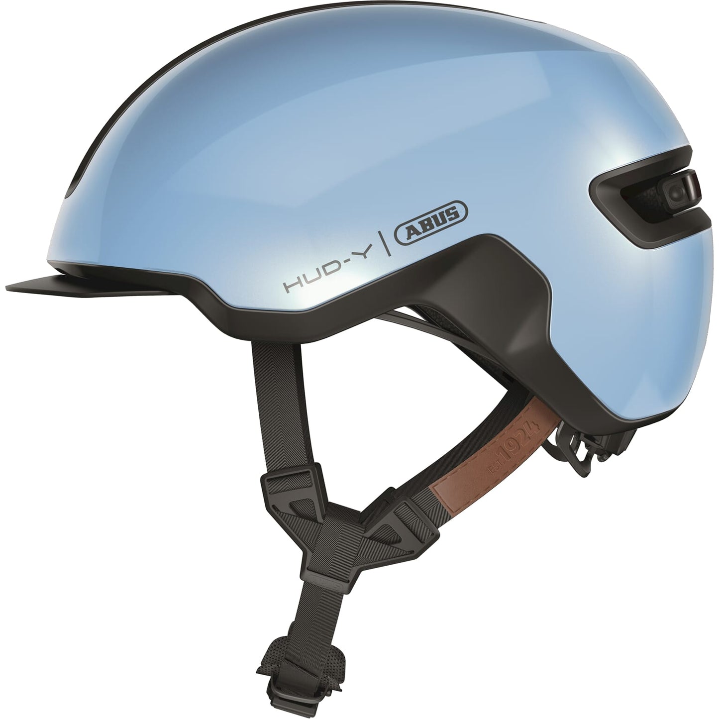 Abus helm Hud-Y iced Blauw S 51-55cm