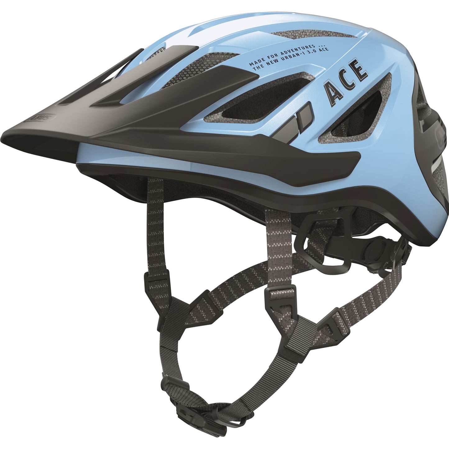 Abus helm Urban-I 3.0 ACE iced Blauw L 56-61cm