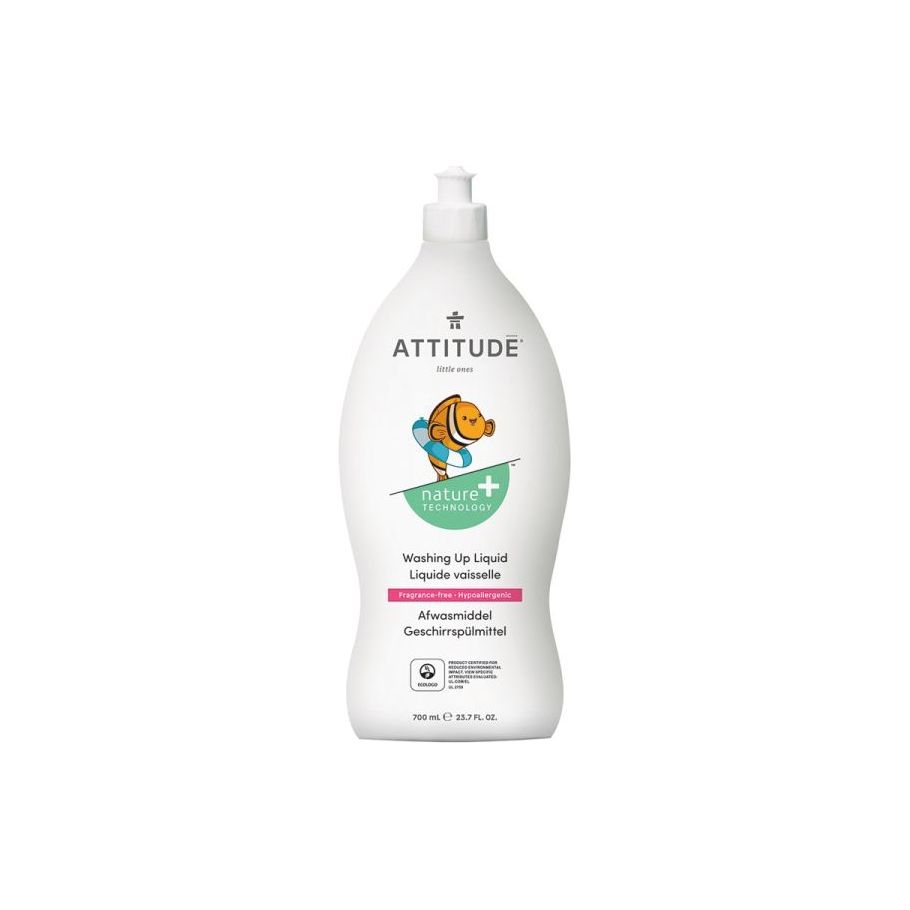 Attitude Little Ones Afwasmiddel 700ml Parfumvrij