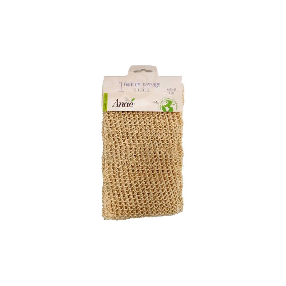 Anae Massagehandschoen Sisal