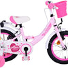 Volare Ashley Kinderfiets Meisjes 14 inch Roze Twee Handremmen