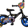Batman Kinderfiets Jongens 10 inch Zwart Doortrapper