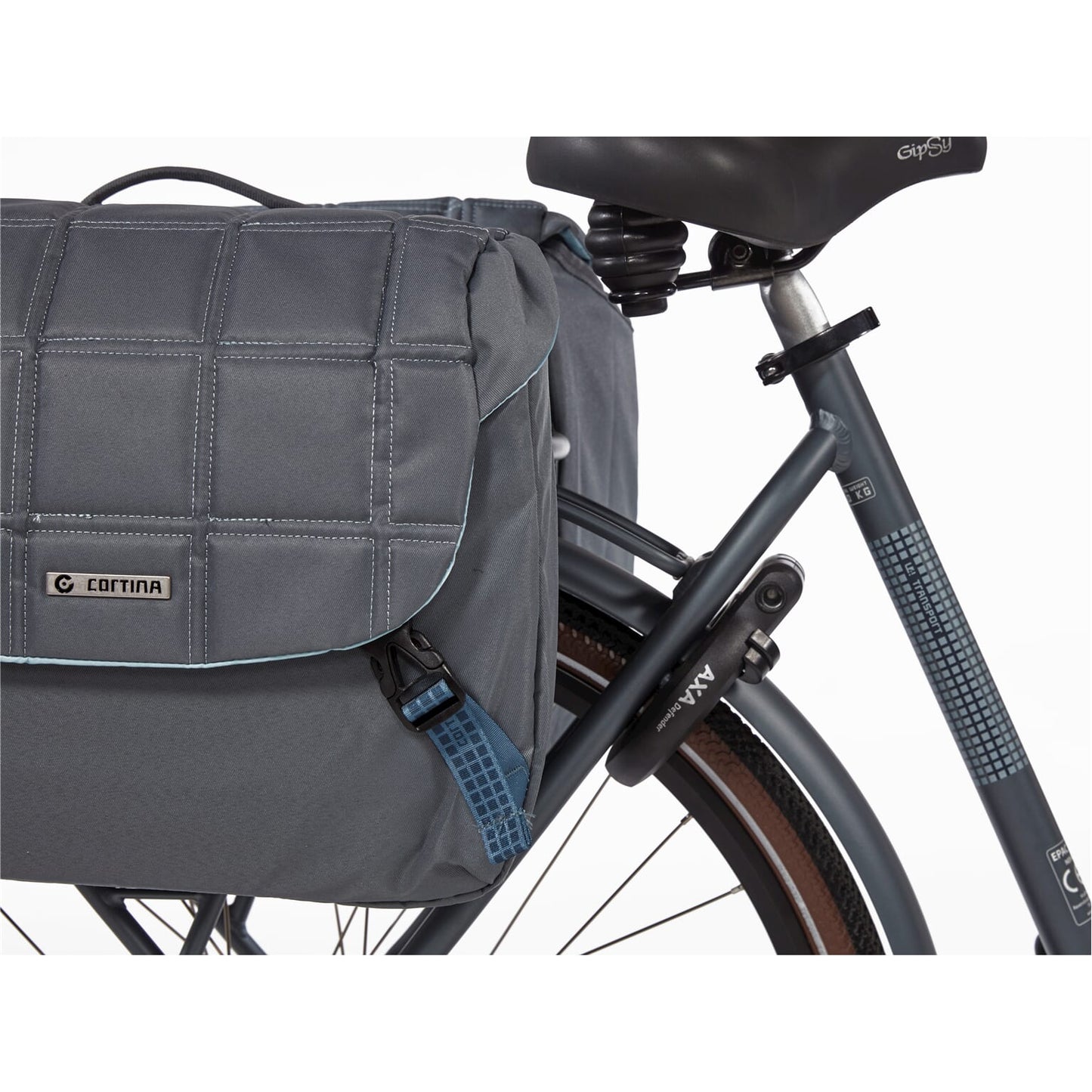 Cortina Fietstas dubbel Jaipur AVS zwart