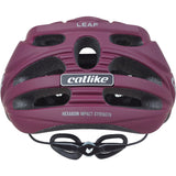 Catlike mtb helm leaf maat m 55-57cm burgundy - afbeelding 3