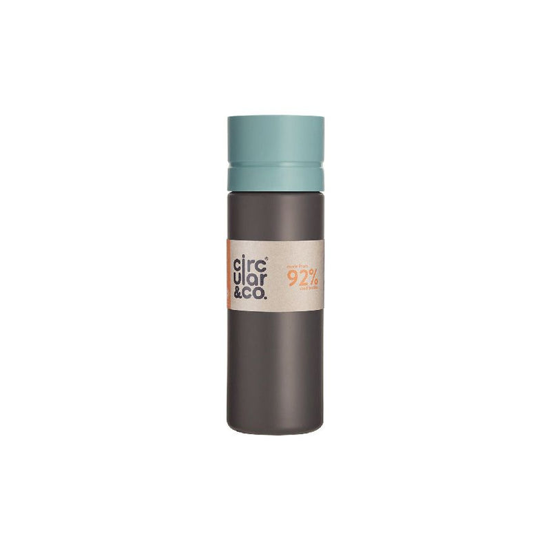 Circular Co. Circular Bottle 600 ml Zwart Blauw