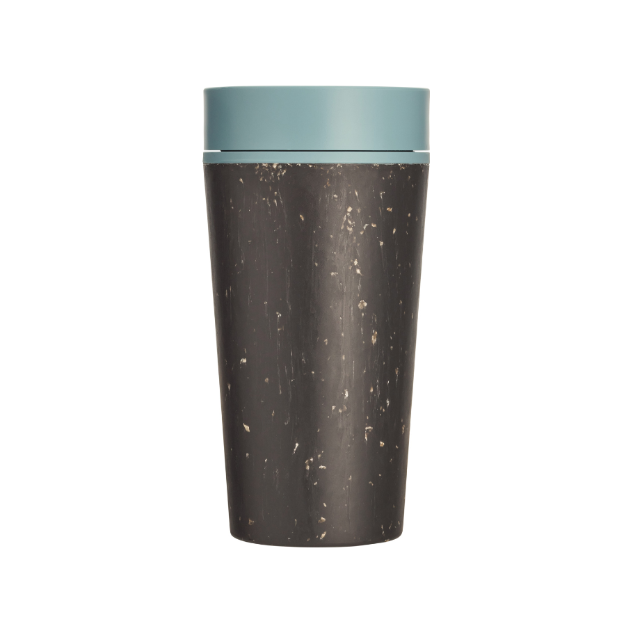Circular Co. Koffiebeker Circular Cup 340 ml Zwart Blauw